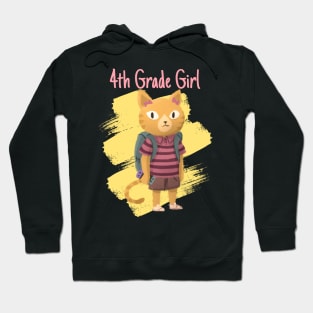 Fourth Grade Girl Hoodie